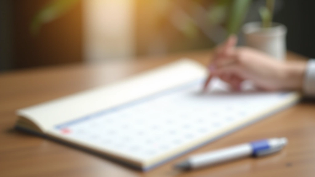 Kalender met afvinkingen, tracking systeem voor ochtend routine, Nederlands appartement bureau